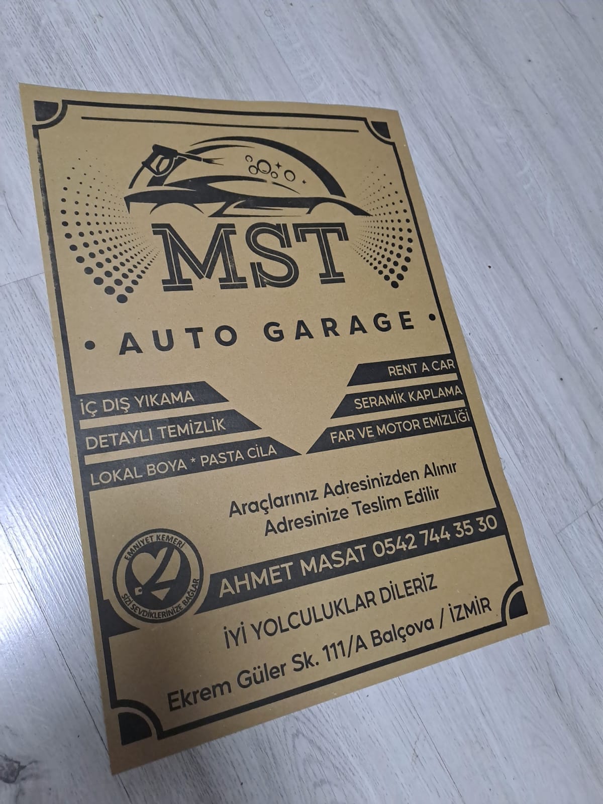 Baskılı Oto Paspas Fiyat Al Sipariş Ver